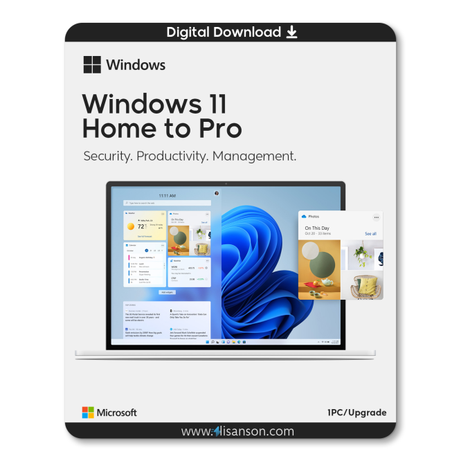 Windows 11 Home’dan Pro’ya Yükseltme Lisans Key