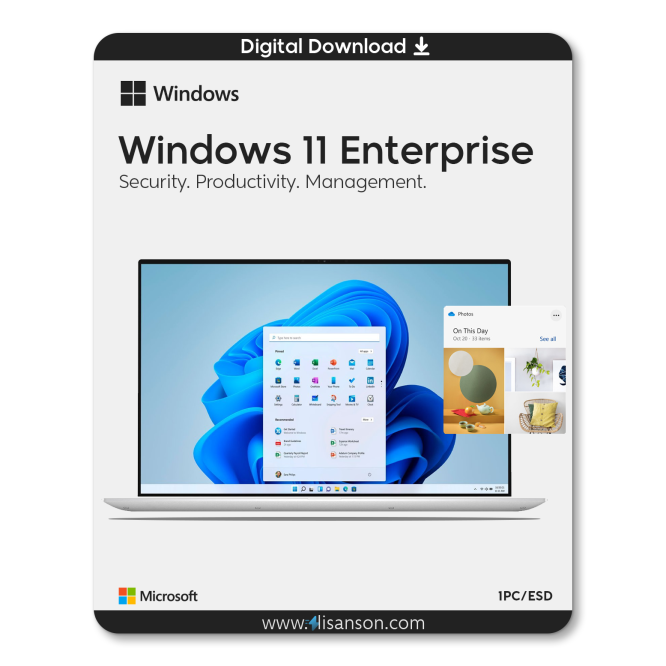 Windows 11 Enterprise Kurumsal Dijital Lisans Anahtarı